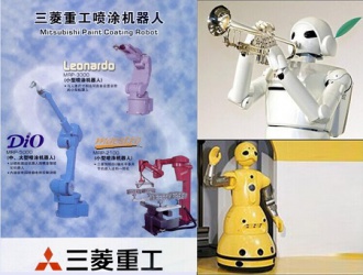 三菱噴涂機器人春節(jié)不打烊，海藍機電道一聲：新春快樂！