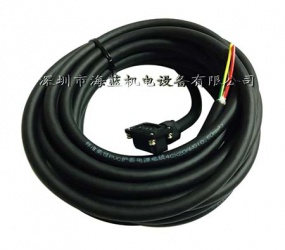 三菱電機電源線MR-PWS1CBL5M-A1-L，三菱MR-JE，MR-J4,MR-J3系列電機專用
